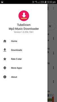 TubeDown : Mp3 Music Downloader, Video Downloader screenshot 4