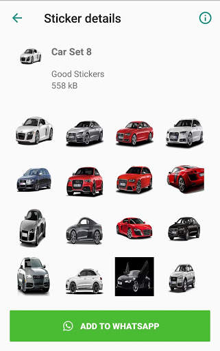 Car Stickers for Whatsapp – WAStickerApps screenshot 2