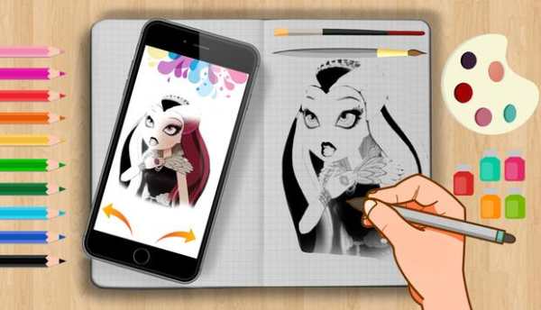 Draw Ever After High screenshot 2