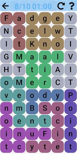 Snaking Word Search Puzzles screenshot 4