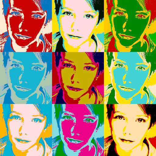 Marilyn Style Pop Art Image screenshot 2