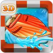 Racing Boat 3D Free logo