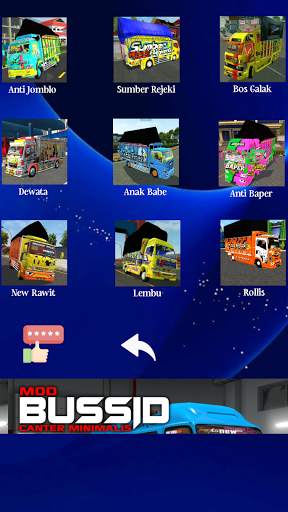 Mod Bussid Canter Minimalis screenshot 5
