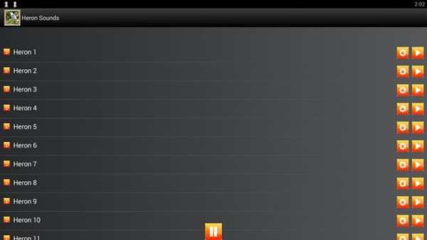 Heron Birds Sounds screenshot 4