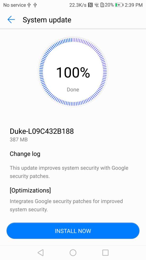 System Update screenshot 4