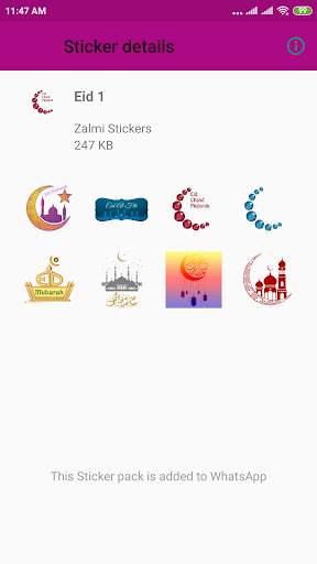 Eid al-Adha Stickers For Whatsapp - WAStickerApps screenshot 6