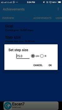 Steps Counter | Pedometer |Your free steps counter screenshot 4