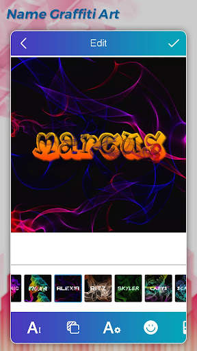 Graffiti Name Art - Smoke Art screenshot 3
