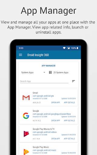 Droid Insight 360: Files, Apps screenshot 11