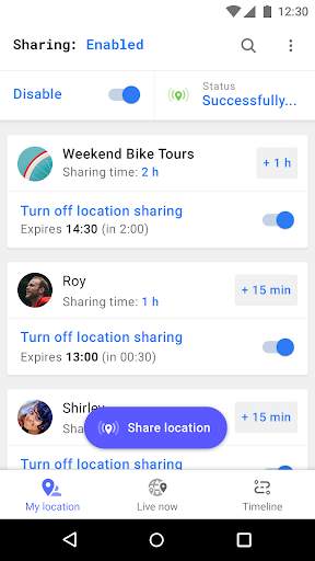 OsmAnd Online GPS Tracker screenshot 3