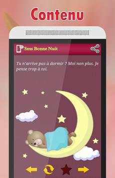 SMS Bonne Nuit 4 تصوير الشاشة