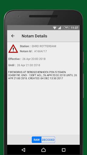 NOTAMs screenshot 5