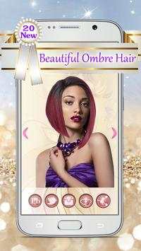 Ombre Hairstyles Photo Montage screenshot 3