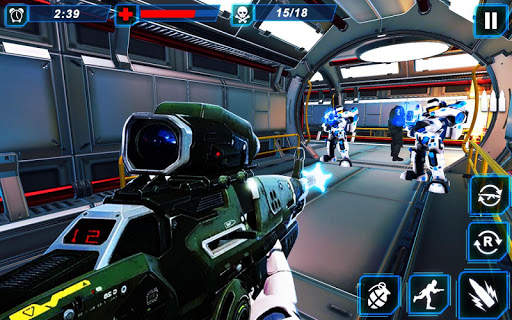 Robot Fighting War - Anti Terrorist Shooting Game screenshot 9
