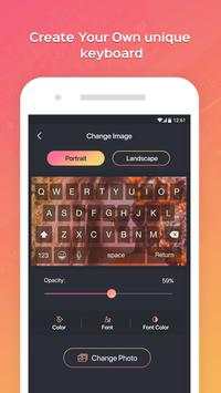 Photo Keyboard - Theme & Fonts screenshot 3
