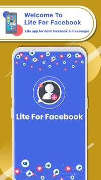 Lite for Facebook - Lite Messenger screenshot 1