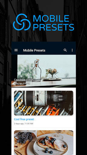 Mobile Presets - Free Presets for Lightroom screenshot 1