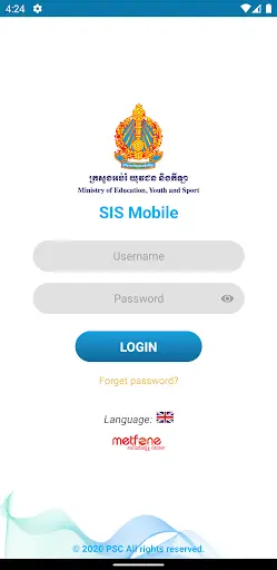 SIS Mobile Cambodia screenshot 1