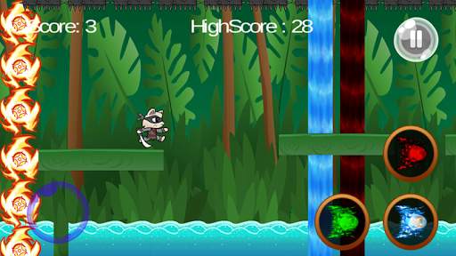 Ninja Cat Run screenshot 1