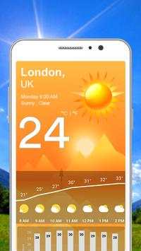 WEATHER LIVE Strip- WEATHER FORECAST Apps Free screenshot 1