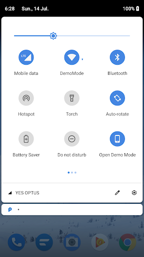 Demo Mode Tile 2 تصوير الشاشة