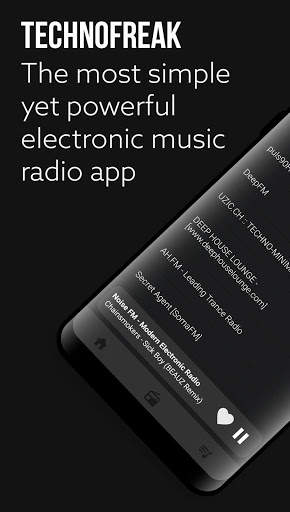 TechnoFreak - Free Techno Radio screenshot 1