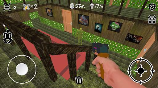 Scary Zombie Granny Evil House Escape Horror Mod screenshot 2
