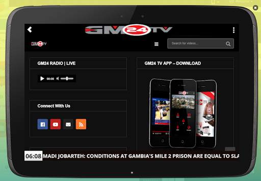 GAMBIA TV GM24 APP screenshot 8