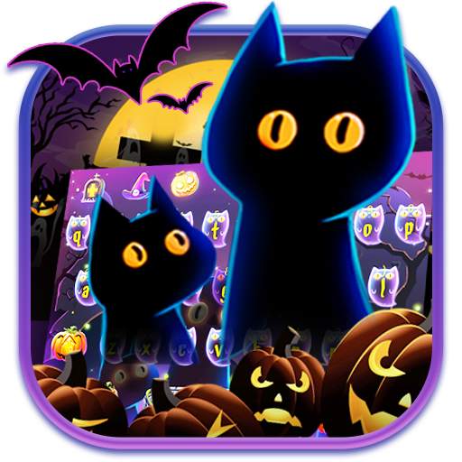 Black Cat 2019 Keyboard Theme 10001006