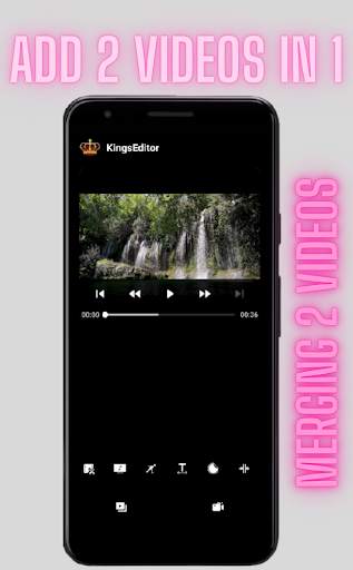 KingsEditor video editor free-cut video, add songs screenshot 6