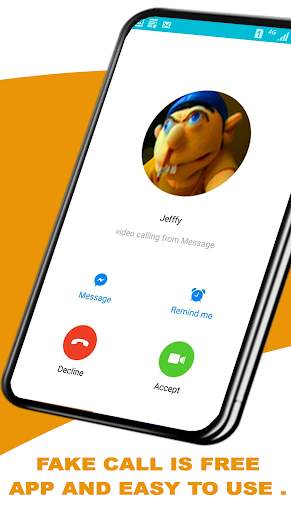 Fake Call Jeffy - video call screenshot 3