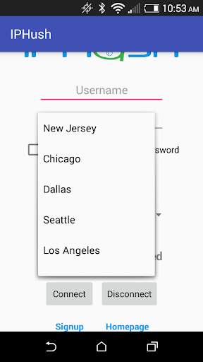 IPHush VPN screenshot 2