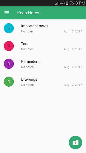 Keep Notes 2 تصوير الشاشة