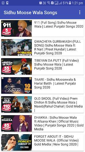 Sidhu Moose Wala  Songs screenshot 2