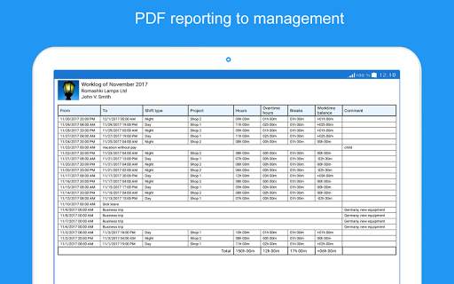 Express Worklog - timesheet, work time tracker screenshot 9