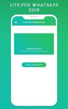 Lite for Whatsapp 2019 screenshot 3