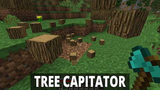 Tree Capitator Mod Minecraft screenshot 3