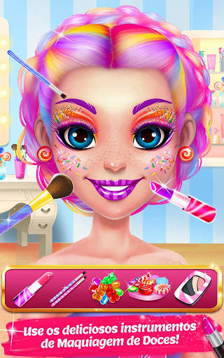 Salão de Maquiagem de Doces screenshot 2