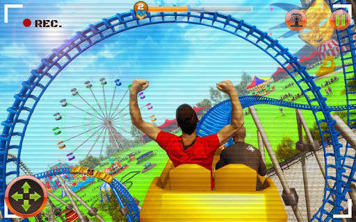Theme Park Swings Rider Game screenshot 1