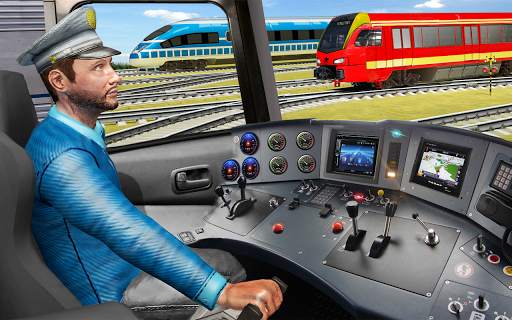 Indian Train Pro Driving Sim - City Train Game screenshot 8