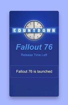 Countdown for Fallout 76 & Fallout 76 Wallpaper 2 تصوير الشاشة