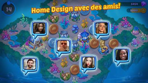 Merge Mermaids-magic puzzles screenshot 5