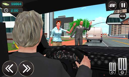 Taxi Driver Game - Offroad Taxi Driving Sim screenshot 1
