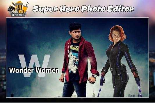 Super Hero Photo Editor screenshot 1