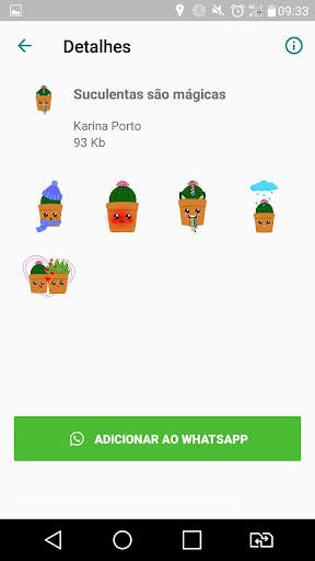 Figurinhas Suculentas para Wha screenshot 3