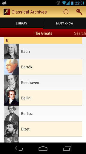 Classical Archives screenshot 1