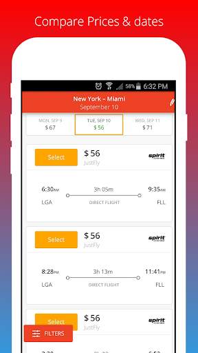 Cheap Flights Tickets & Travel compare app screenshot 3