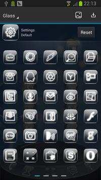 Glass Next Launcher 3D Theme screenshot 6