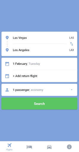 Flights and Hotel Booking screenshot 1