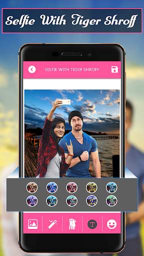 Selfie With Tiger Shroff screenshot 1
